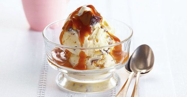 Recette glace Sundae caramel