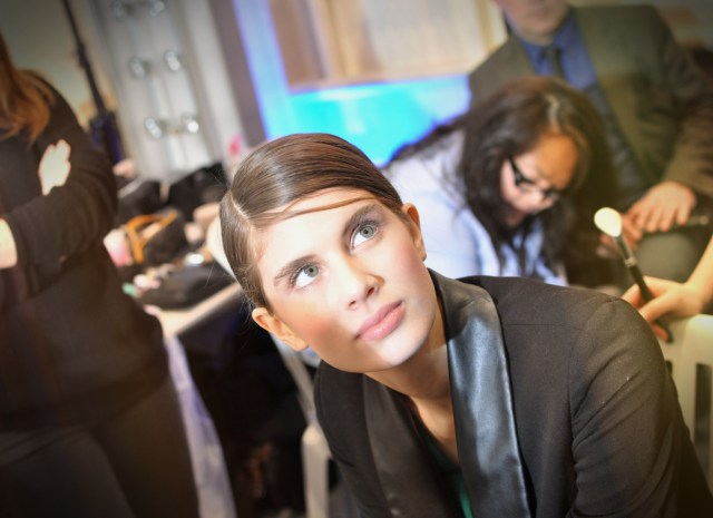 Georges Hobeika Backstage-Haute Couture PE13-22