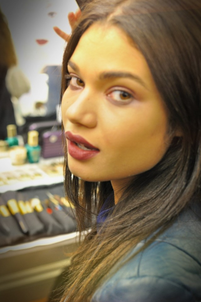 Anthony Vaccerello FW13-Tom Pecheux pour Estée Lauder Backstage 15
