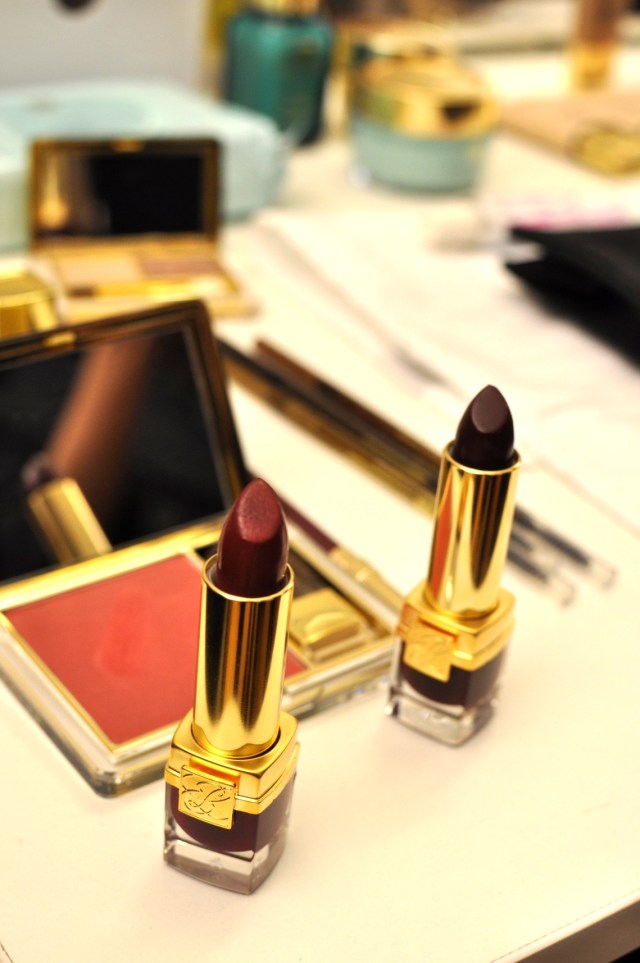 Anthony Vaccerello FW13-Tom Pecheux pour Estée Lauder Backstage 2