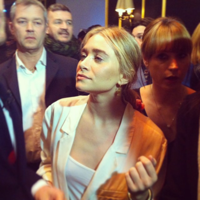 Ashley Olsen-H&M Fashion Show-PFW