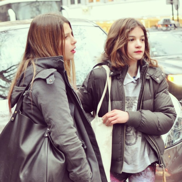 Baby Modeuses Street Style-Paris Fashion Week FW13-14