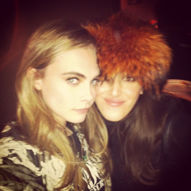 Cara Delevingne-H&M Fashion Show Paris