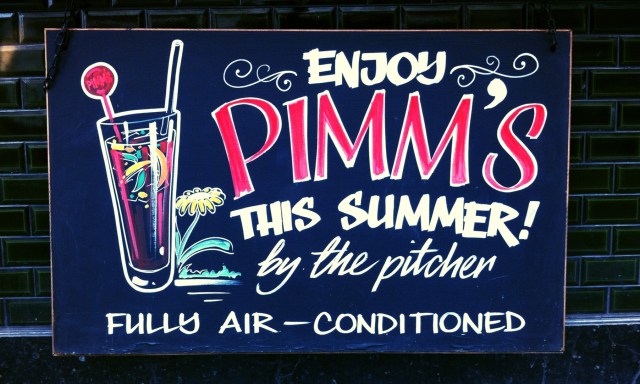 Pimm's in London