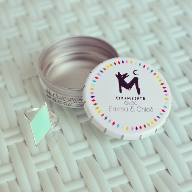 Box Emma & Chloé-Bague Arlequin Giveaway Blog