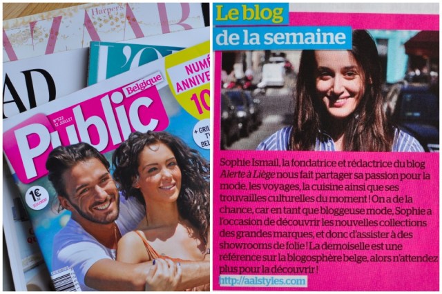 Magazine Public 10 ans-Blog mode dans la presse