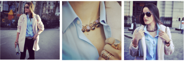 Boyfriend pink wool coat-Fashion Blog