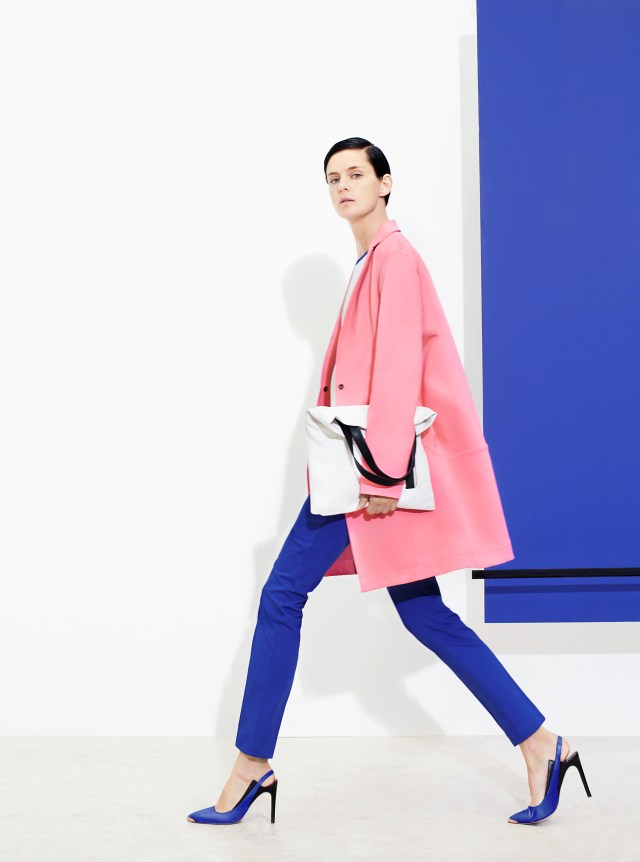 Cedric Charlier x La Redoute -Manteau rose