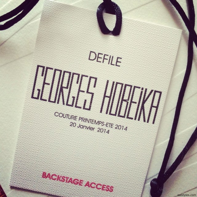 Georges Hobeika SS14-Backstage 1