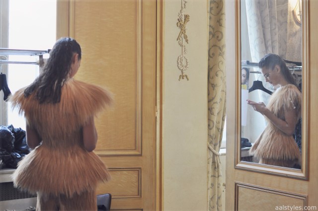 Serkan Cura SS14-Backstage 1