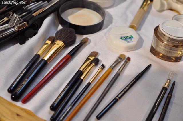 Vaccarello Fall-Winter 2014 2015-Backstage Estee Lauder 21