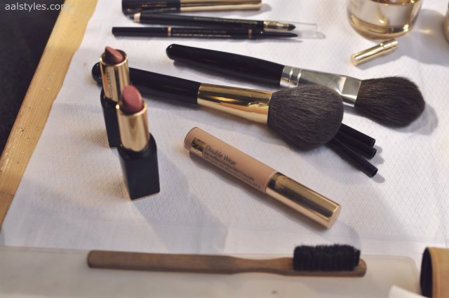 Vaccarello Fall-Winter 2014 2015-Backstage Estee Lauder 5