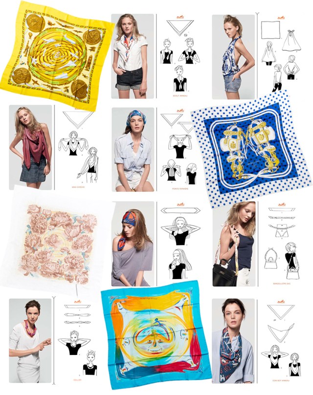 How to wear The Carré Hermès