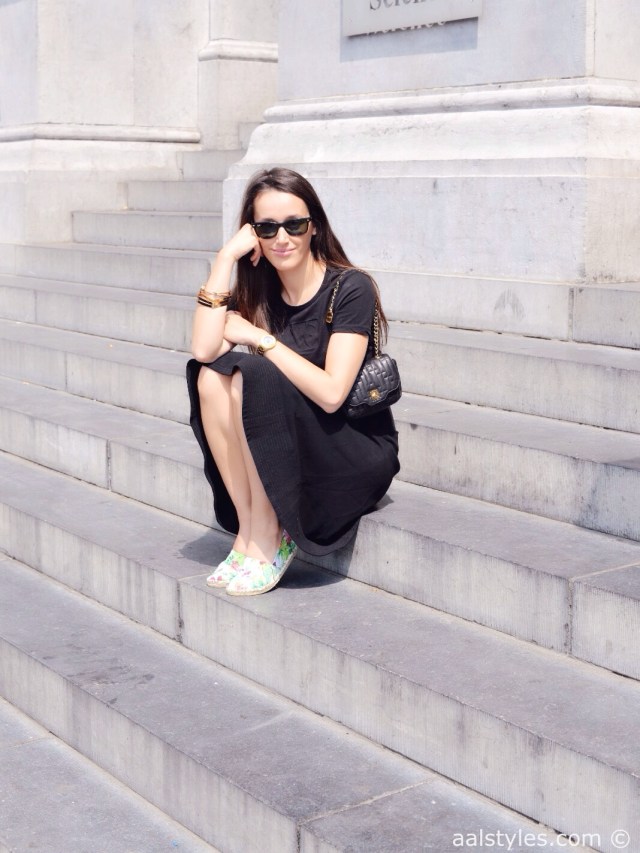 Crop top & midi skirt-1