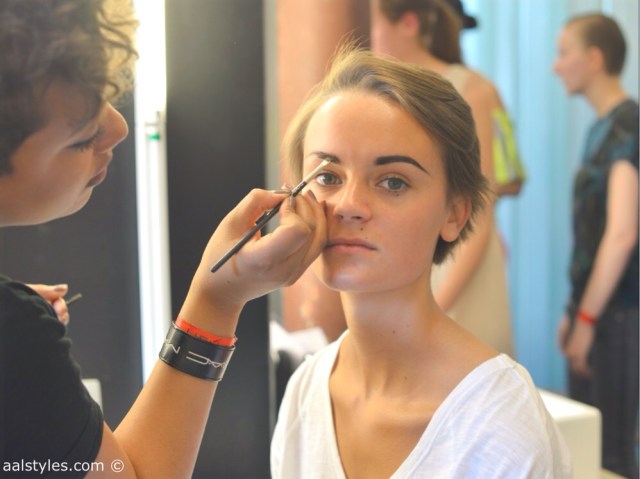 MAC Cosmetics make-up artists and backstage-1