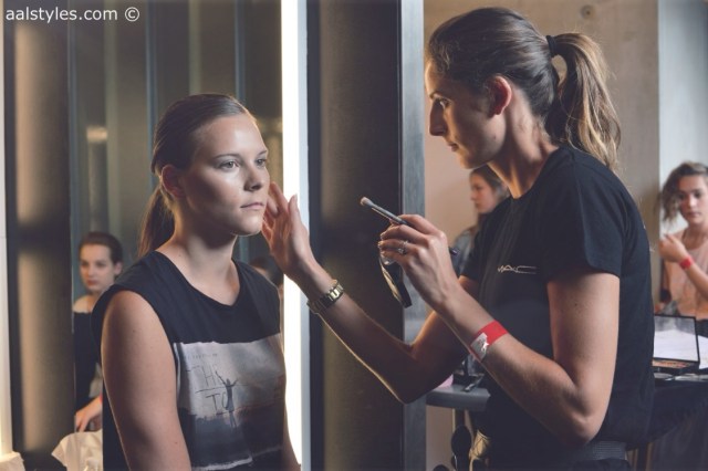 MAC Cosmetics make-up artists and backstage-19