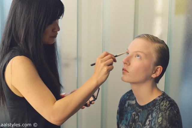 MAC Cosmetics make-up artists and backstage-8