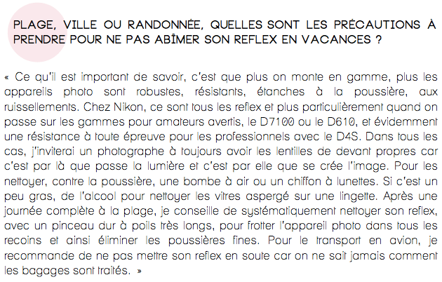 Réussir ses photos de vacances-Conseils-Roland Serbielle-Nikon France-2