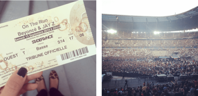 Beyoncé x JayZ-On the Run Tour Paris-Stade de France-American Express 2