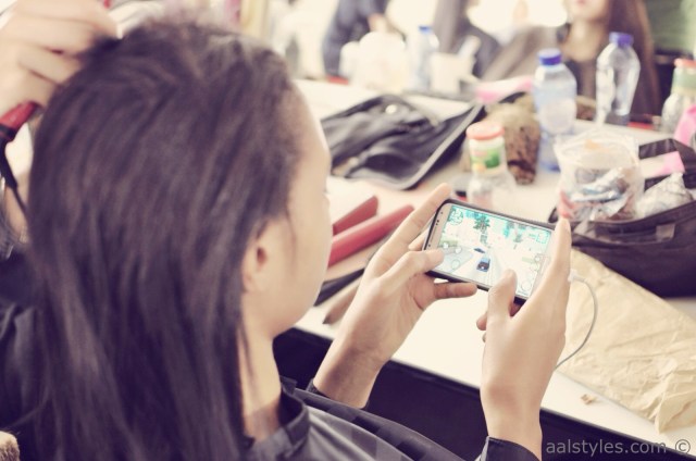 Cédric Charlier SS15 x Bumble and bumble-11