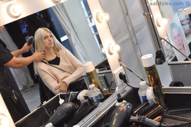 Maxime Simoëns-SS15-Backstage-Bumble and bumble-13-Devon Windsor