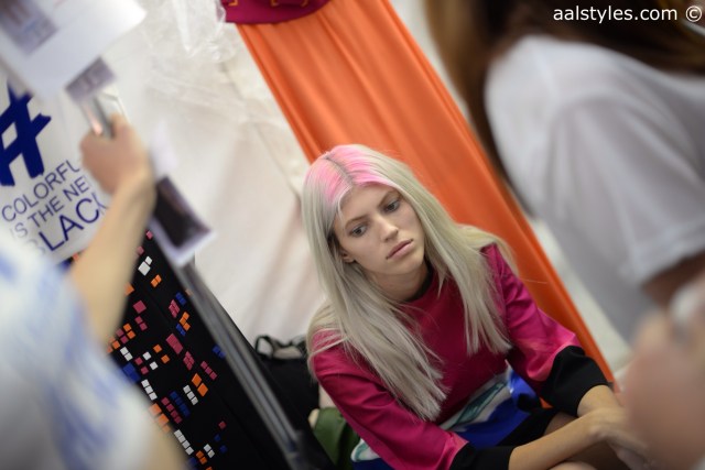 Maxime Simoëns-SS15-Backstage-Bumble and bumble-21-Devon Windsor