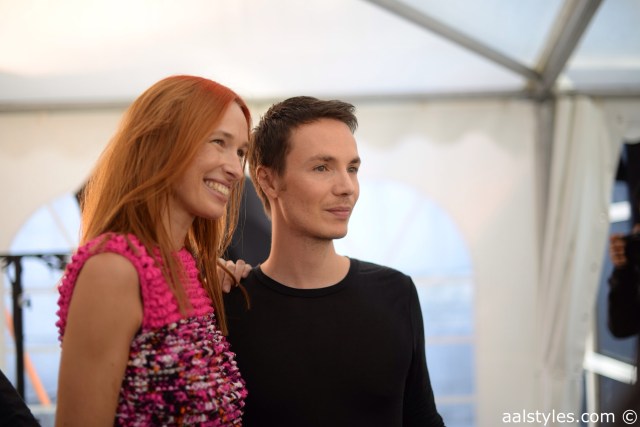 Maxime Simoëns-SS15-Backstage-Bumble and bumble-27-Maxime Simoëns after show
