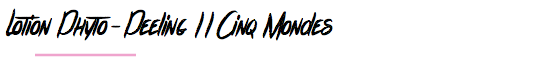 Lotion Phyto-Peeling Cinq Mondes