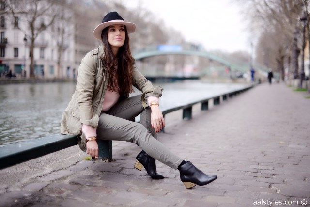 Rose poudre et kaki-Calzedonia-2