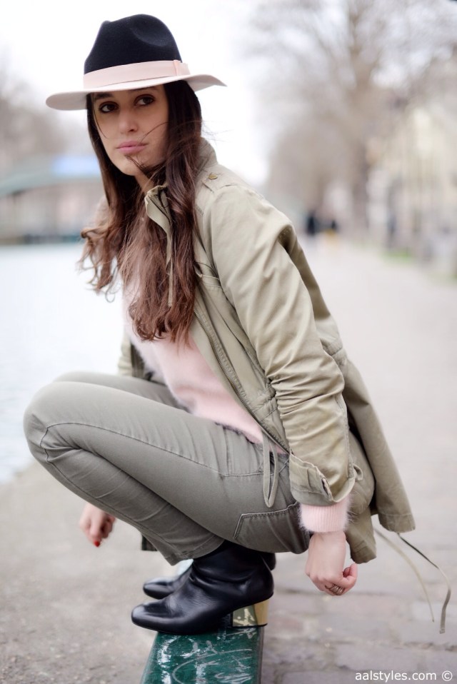 Rose poudre et kaki-Calzedonia-4