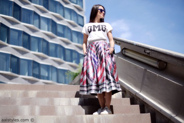 Midi Skirt x Sneakers-Sadie Williams x & Other Stories-1