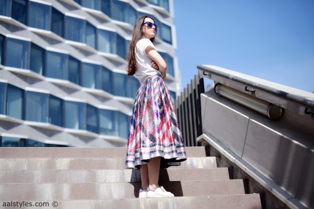 Midi Skirt x Sneakers-Sadie Williams x & Other Stories-3