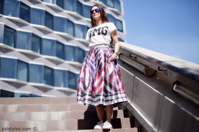 Midi Skirt x Sneakers-Sadie Williams x & Other Stories-5