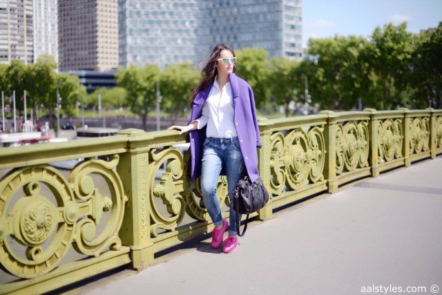 Pink x Purple-Boyfriend Coat-3