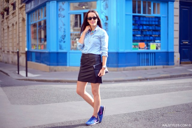 Nike - INTERNATIONALIST - dark royal blue purple-3