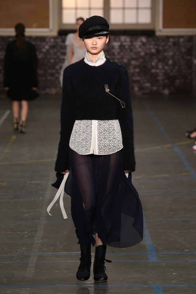 John Galliano-FW16-Fashion Week-Lycée Carnot-7